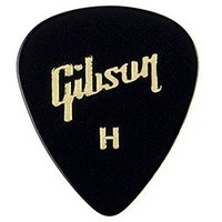 Медиаторы Gibson APRGG-74H 1 2 Gross Black Standard Style Heavy Изображение