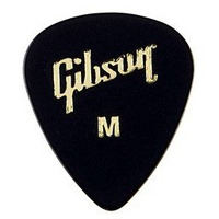 Медиаторы Gibson APRGG-74M 1 2 Gross Black Standard Style Medium Изображение