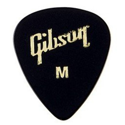 Медиаторы Gibson APRGG-74M 1 2 Gross Black Standard Style Medium Изображение