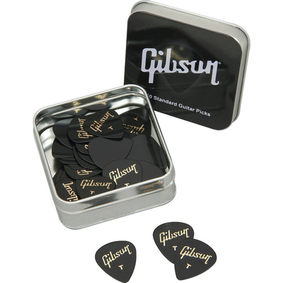Медиаторы Gibson APRGG50-74H 50 Pack Picks Heavy Изображение