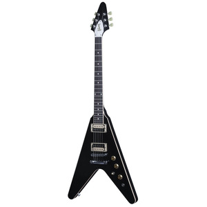 Електрогітара Gibson 2016 T Flying V Pro Ebony Chrome (DVCGEBCH3) Зображення