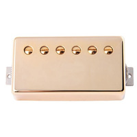 Звукосниматель Gibson IM98T-GH 498T Hot Alnico 5 Humbucker/Gold Cover Bridge Изображение
