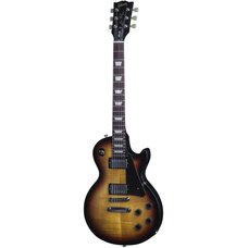 Електрогітара Gibson 2016 T Lp Studio Faded Satin Fireburst Chrome (LPSTSFCH1) Зображення