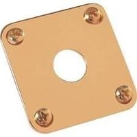 Роз'єм-планка для гітар Gibson PRJP-020 Metal Jacket Plate (Gold) Зображення