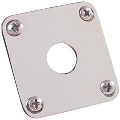 Роз'єм-планка для гітар Gibson PRJP-040 Jack Plate - Nickel Зображення