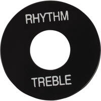 Замена шайбы переключателя Gibson Toggle Switch Washer (Black, Gold Imprint) (PRWA-010) Изображение