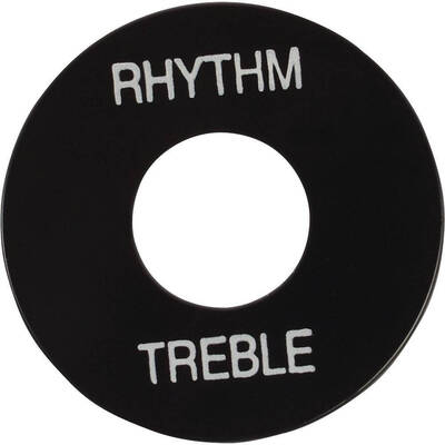 Замена шайбы переключателя Gibson Toggle Switch Washer (Black, Gold Imprint) (PRWA-010) Изображение