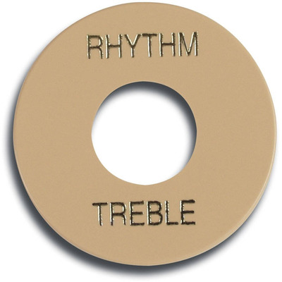 Шайба для переключателя звукоснимателей Gibson Toggle Switch Washer (Creme, Gold Imprint) (PRWA-030) Изображение