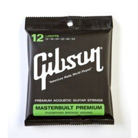 Струны для акустической гитары Gibson SAG-MB12 Masterbuilt Phosphor Bronze .012-.053 Изображение