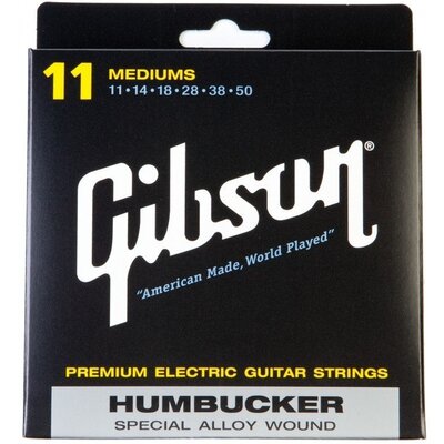 Струны для электрогитары Gibson SEG-SA11 Humbucker Special Alloy .011-.050 Изображение
