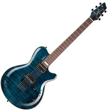 GODIN 021178 - LG SIGNATURE Trans Blue Flame AAA (Made in Canada) - Електрогітара Зображення