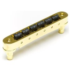 Бридж Graph Tech PM-8843-G0 String Saver Resomax NV1 Autolock Bridge 4Mm Gold Изображение