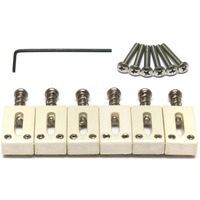 Комплект для замены седел для гитары Graph Tech PQ-8000-F0 TUSQ Saddle Strat & Tele Style 2 3/16" Spacing Изображение