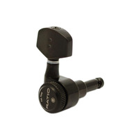 Кілки для гітари - GRAPH TECH PRL-8311-B0 Electric Locking 3+3 C0ntemporary Black 2 Pin Зображення