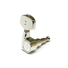 Колки для гитары GRAPH TECH PRN-2411-N0 Ratio Acoustic 3+3 C0ntemporary 2 Pin - Nickel Изображение