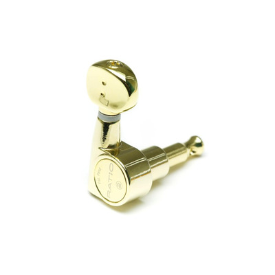 Колки для гитары GRAPH TECH PRN-2731-G0 Ratio Electric 6 In-line Classic 2 Pin - Gold Изображение