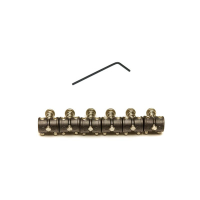 GRAPH TECH PS-8108-00 String Saver Saddle Barrel Adjustable (6 Pcs) Набір сідел для гітар Зображення