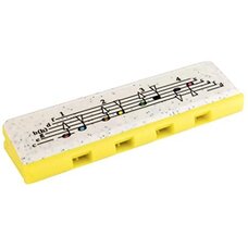 Губная гармошка Hohner M91312 Speedy Yellow/Green Изображение
