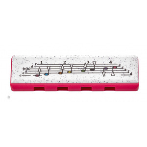 Губна гармошка Hohner M91313 Speedy Cherry/Pink Зображення