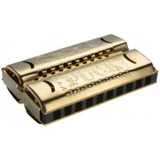 Губная гармошка Hohner Double Puck CG (M55333) Изображение