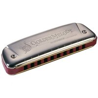 Губна гармошка Hohner Golden Melody A (M542106) Зображення