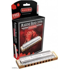 Губная гармошка Hohner M1896506X Anm Marine Band Box Изображение