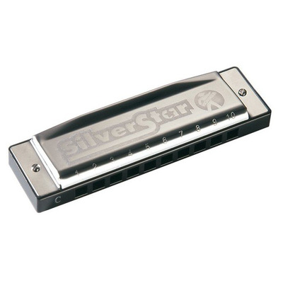 Губна гармошка Hohner М50411 Bb Silver Star Зображення