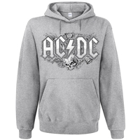 Худі AC/DC (skulls and bells) (меланж) Зображення