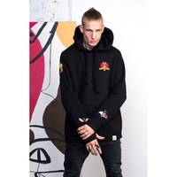 Худи Urbanist с патчами Looney Tunes, оверсайз Изображение