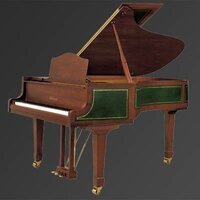 Рояль Julius Bluthner BLU S11 Walnut tree/leather Зображення