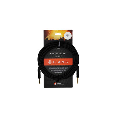 Інструментальний кабель Clarity JACK-JACK-B-G/10m Зображення