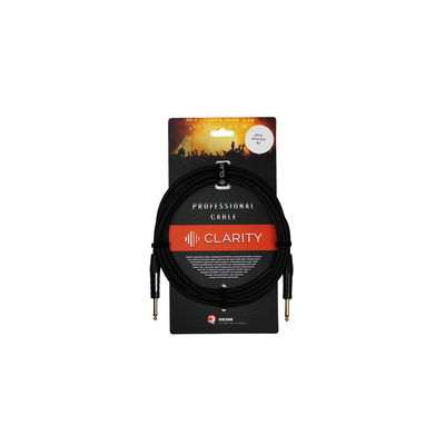 Инструментальный кабель Clarity JACK-JACK-B-G/3m Изображение