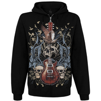 Кенгуру Guitar with Skulls and Ravens на молнии, Размер S Изображение