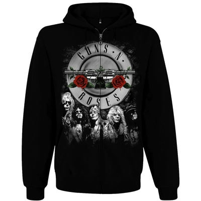 Кенгуру Guns N’ Roses (лого+фото группы) на блискавці Зображення