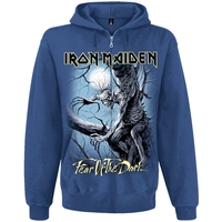 Кенгуру Iron Maiden "Fear Of The Dark" (синяя кенгуру) на блискавці Зображення