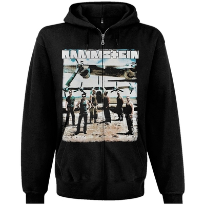 Кенгуру Rammstein (фото групи возле самолета) на блискавці Зображення