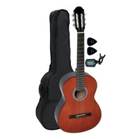 Класична гітара GEWApure Basic 3/4 (Walnut) + чохол + тюнер + медіатори Зображення
