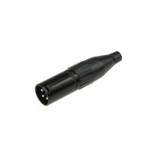 Коннектор XLR 3-pin male (папа) KLOTZ AC3MBBULK Изображение