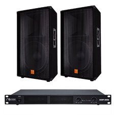Комплект звукового обладнання Maximum Acoustics AMPCLUB.1015SET Зображення