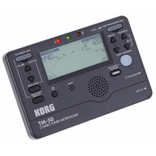 Тюнер-метроном Korg TM 50 BK Изображение