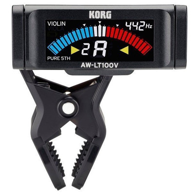 Тюнер для смичкових Korg AW-LT100V Зображення
