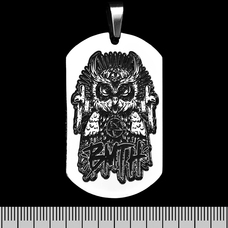 Кулон Bring Me The Horizon (сова) (ptsb-020) жетон Изображение