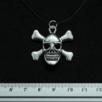 Кулон Череп черная метка Изображение