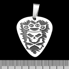 Кулон Five Finger Death Punch (череп) (ptsb-033) медиатор Изображение