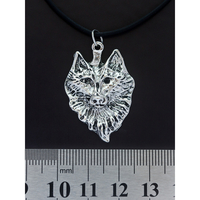Кулон Голова Вовка (литий) Зображення