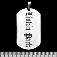 Кулон Linkin Park (blackletter) (ptsb-054) жетон Изображение