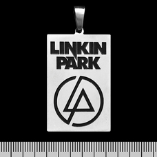 Кулон Linkin Park (LP logo) (ptsb-055) прямоугольный Изображение