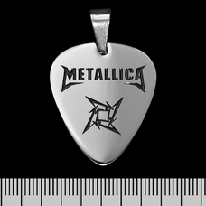 Кулон Metallica "St. Anger" logo with M-Star (ptsb-065) медиатор Изображение