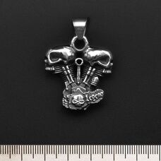 Кулон Мотор (черепа) (SS-011) Зображення