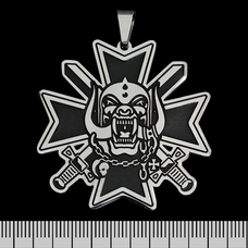 Кулон Motorhead (Warpig cross) (ptsb-174) фігурний Изображение